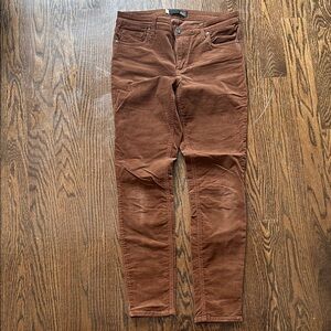 Kut from the Kloth Brown Skinny Corduroy Pants (size 6)